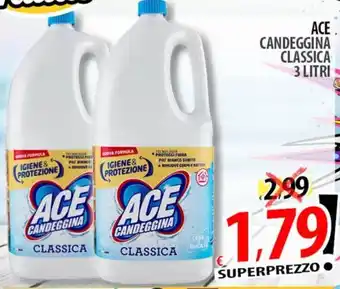 Il Genio Supermercato Ace candeggina classica offerta