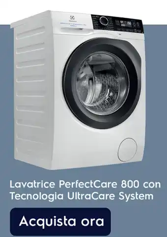 Expert Lavatrice PerfectCare 800 con Tecnologia Ultracare System offerta