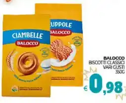 Eté Balocco biscotti classici offerta
