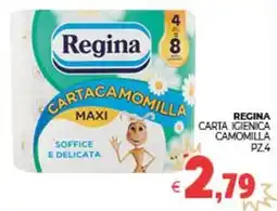 Eté Regina carta igienica camomilla pz4 offerta