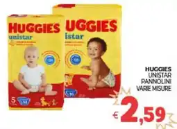 Eté Huggies unistar pannolini offerta