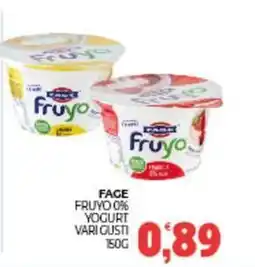 Eté Face fruyo 0% yogurt offerta