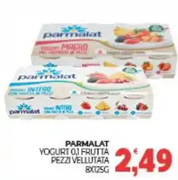 Eté Parmalat yogurt 0,1 frutta. pezzi vellutata offerta