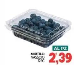 Eté Mirtilli vassoio offerta