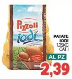 Eté Patate iodi cati offerta