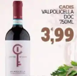 Eté Cadis valpolicella DOC offerta