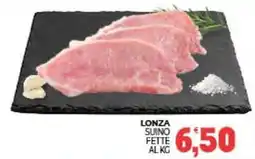 Eté Lonza suino fette offerta