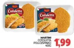 Eté Martini cotoletta pollo/spinaci offerta