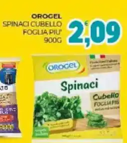 Eté Orogel spinaci cubello foglia piu' offerta
