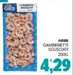 Eté Arbi gamberetti sgusciati offerta