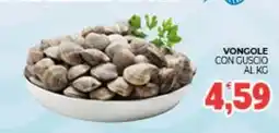 Eté Vongole con guscio offerta