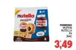 Eté Ferrero muffin nutella x4 offerta