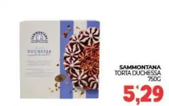 Eté Sammontana torta duchessa offerta