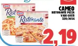 Eté Cameo ristorante pizza offerta
