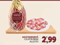 Eté Mastrobontà culatta nera offerta