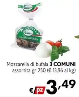 Maxi Supermercati Mozzarella di bufala 3 COMUNI offerta