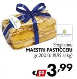 Maxi Supermercati Sfogliatine MAESTRI PASTICCERI offerta