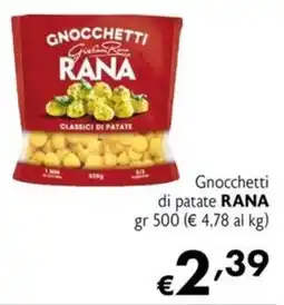 Maxi Supermercati Gnocchetti di patate RANA offerta