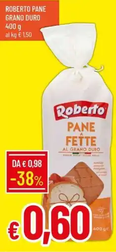 Galassia Roberto pane grano duro offerta