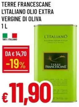 Galassia Terre francescane l'italiano olio extra vergine di oliva offerta