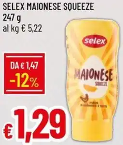 Galassia Selex maionese squeeze offerta