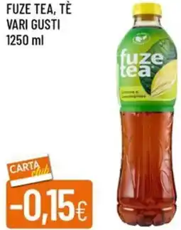 Galassia Fuze tea, tè offerta