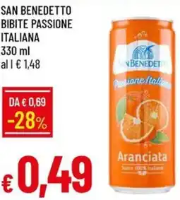 Galassia San benedetto bibite passione italiana offerta