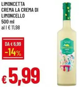 Galassia Limoncetta crema la crema di limoncello offerta