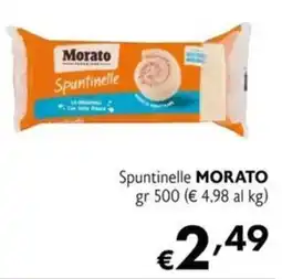 Maxi Supermercati Spuntinelle MORATO offerta