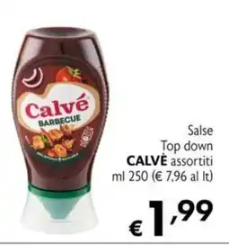 Maxi Supermercati Salse Top down CALVÈ offerta