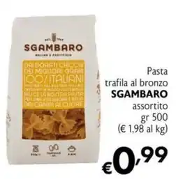 Maxi Supermercati Pasta trafila al bronzo SGAMBARO offerta