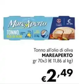 Maxi Supermercati Tonno all'olio di oliva MAREAPERTO offerta