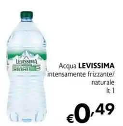 Maxi Supermercati Acqua LEVISSIMA intensamente frizzante/ naturale offerta