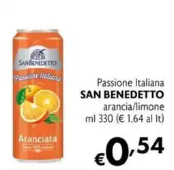 Maxi Supermercati Passione Italiana SAN BENEDETTO arancia/limone offerta