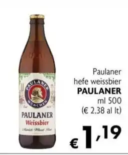 Maxi Supermercati Paulaner hefe weissbier PAULANER offerta