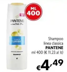 Maxi Supermercati Shampoo linea classica PANTENE offerta