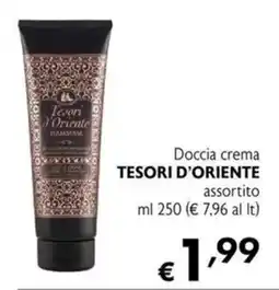 Maxi Supermercati Doccia crema TESORI D'ORIENTE offerta