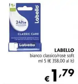 Maxi Supermercati LABELLO bianco classico/rosè soft offerta