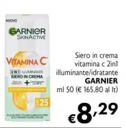 Maxi Supermercati Siero in crema vitamina c 2in1 illuminante/idratante GARNIER offerta