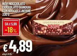 Galassia Novi nocciolato cioccolato gianduia con nocciole intere offerta