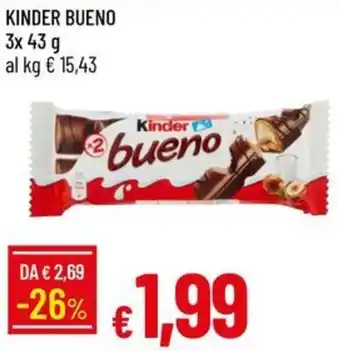 Galassia Kinder bueno offerta