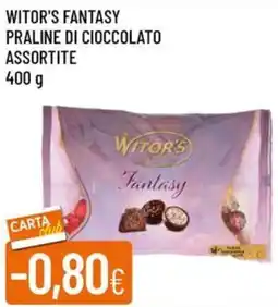 Galassia Witor's fantasy praline di cioccolato offerta
