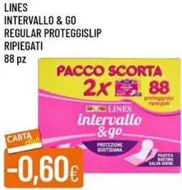 Galassia Lines intervallo & go regular proteggislip ripiegati offerta