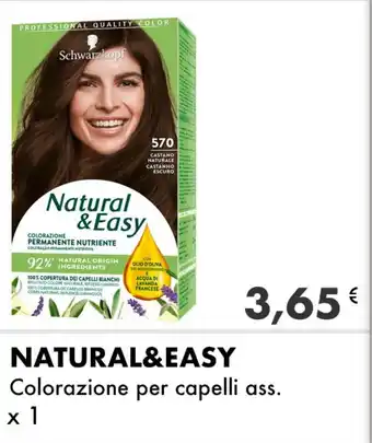 Iper Tosano NATURAL&EASY Colorazione per capelli ass. offerta