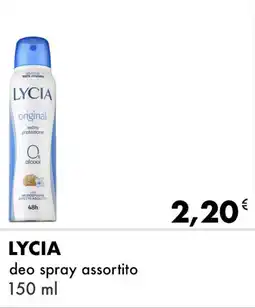 Iper Tosano LYCIA deo spray offerta