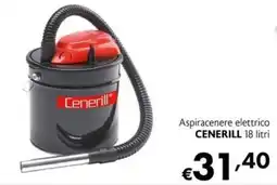 Maxi Supermercati Aspiracenere elettrico CENERILL offerta