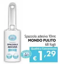 Maxi Supermercati Spazzola adesiva 10mt MONDO PULITO offerta