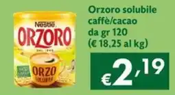 Maxi Supermercati Orzoro solubile caffè/cacao offerta