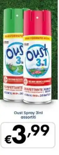 Maxi Supermercati Oust Spray 3in1 offerta