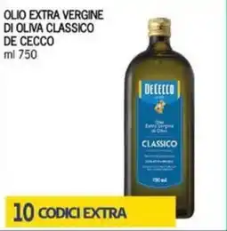 Maxi Supermercati Olio extra vergine di oliva classico DE CECCO offerta